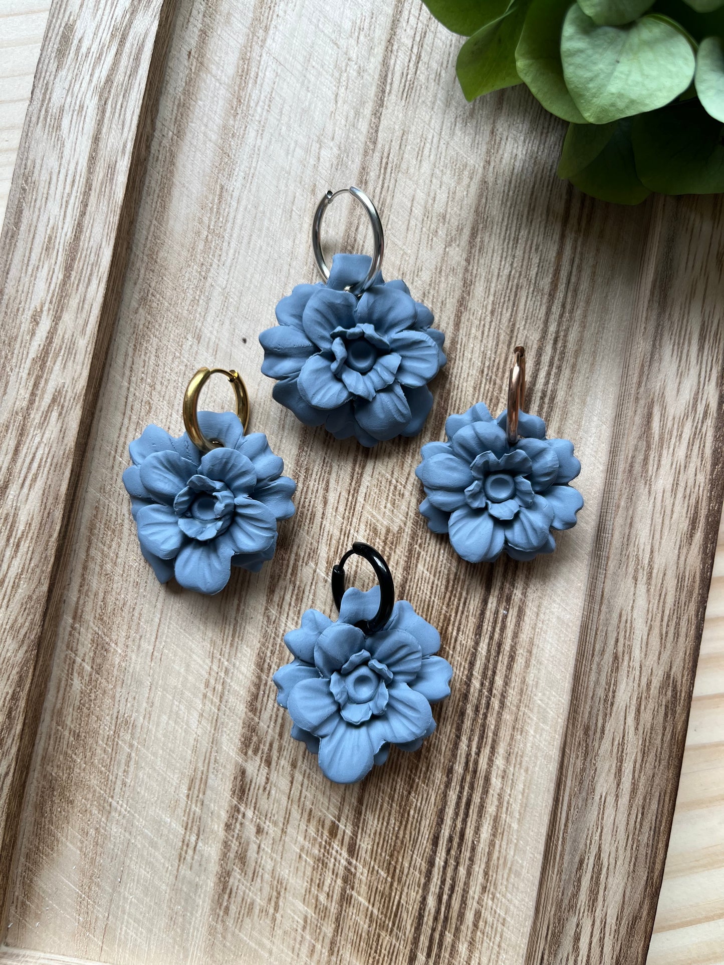 Light Blue Flower Huggies - four colours