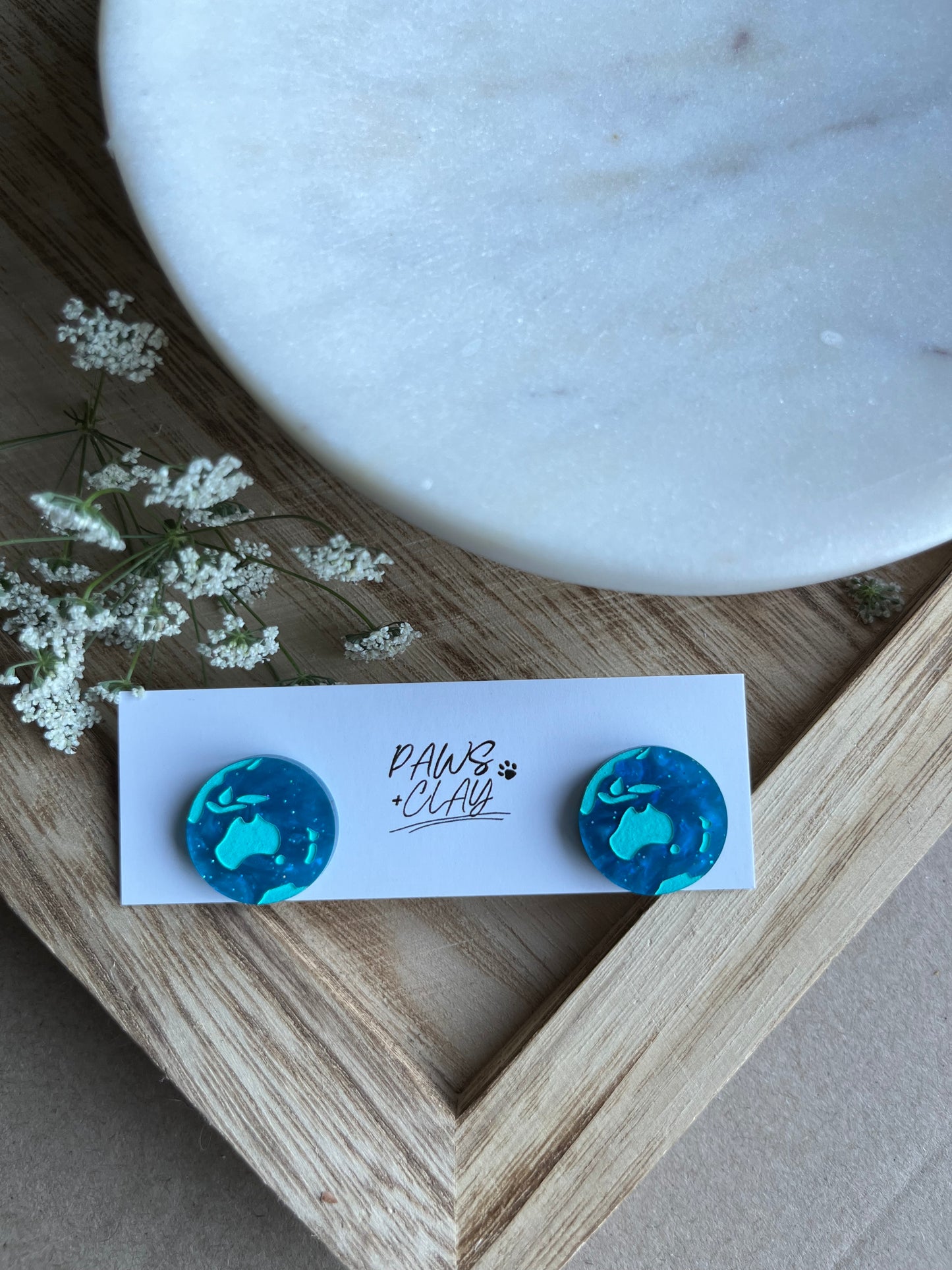 Globe teachers earrings 